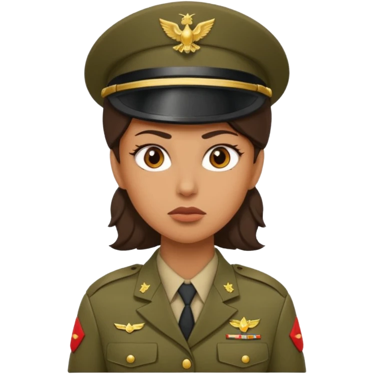 woman soldier  emoji