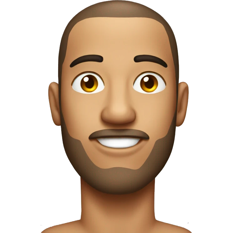 man using bikini emoji