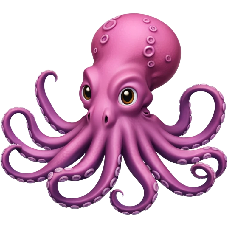 An Octopus with tentacles emoji