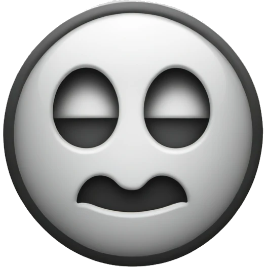 create an emoji of whatsapp logo black and white emoji