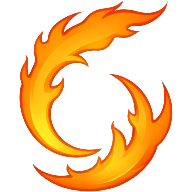 fire element symbol emoji