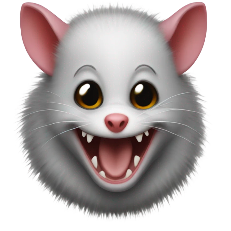 Devil possum emoji