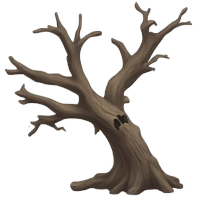 Dead tree emoji
