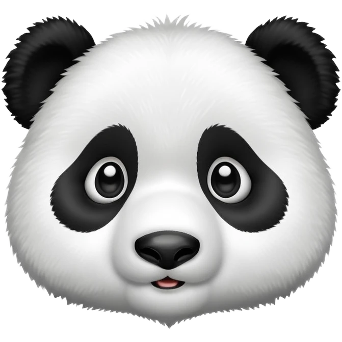 surprised panda emoji