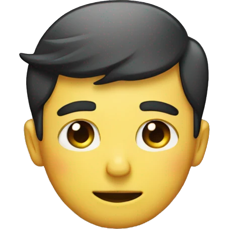 boy with closed eyes bowtie emoji