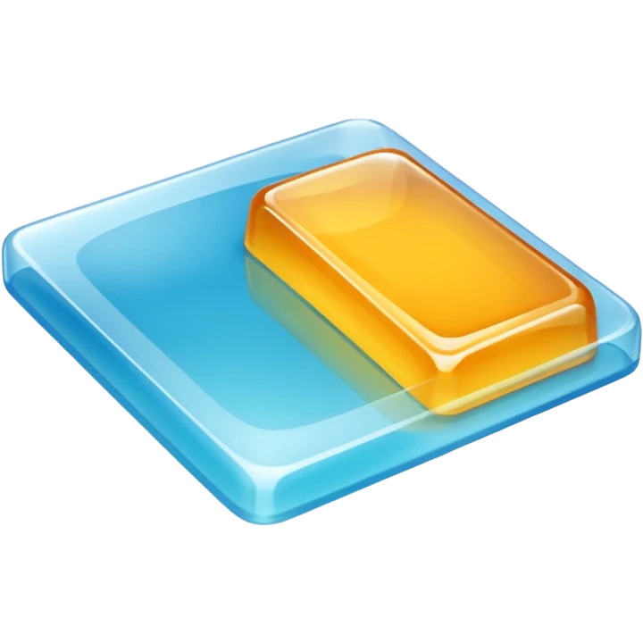A leaf of gelatine emoji