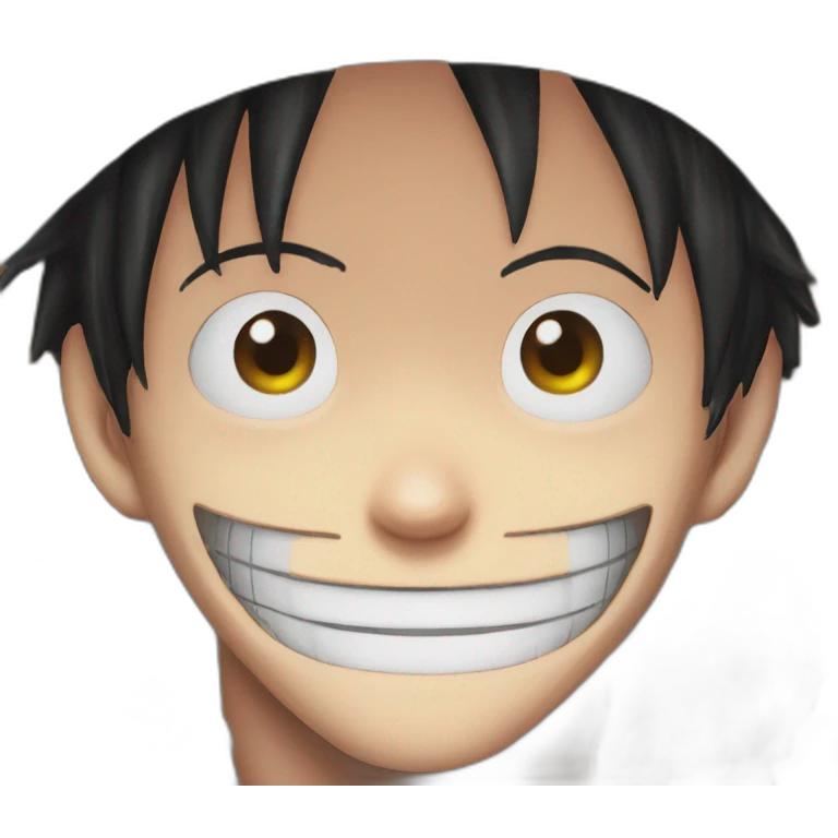 One piece luffy emoji