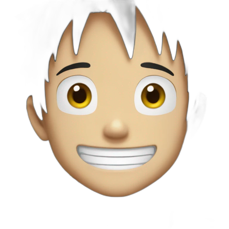 Luffy smile emoji