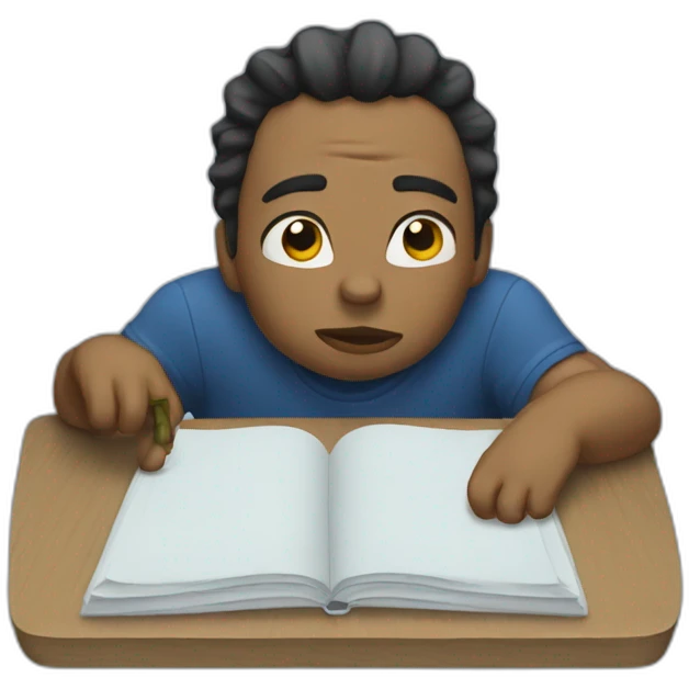 Monday blues emoji