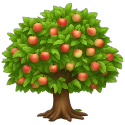 apple tree emoji