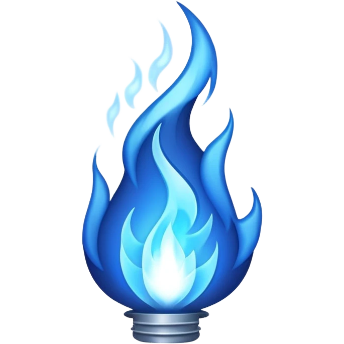 Blue Flame emoji