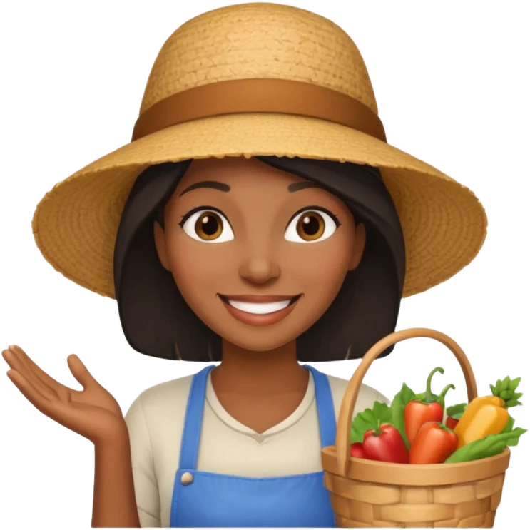 Street Food Shopper black woman  emoji
