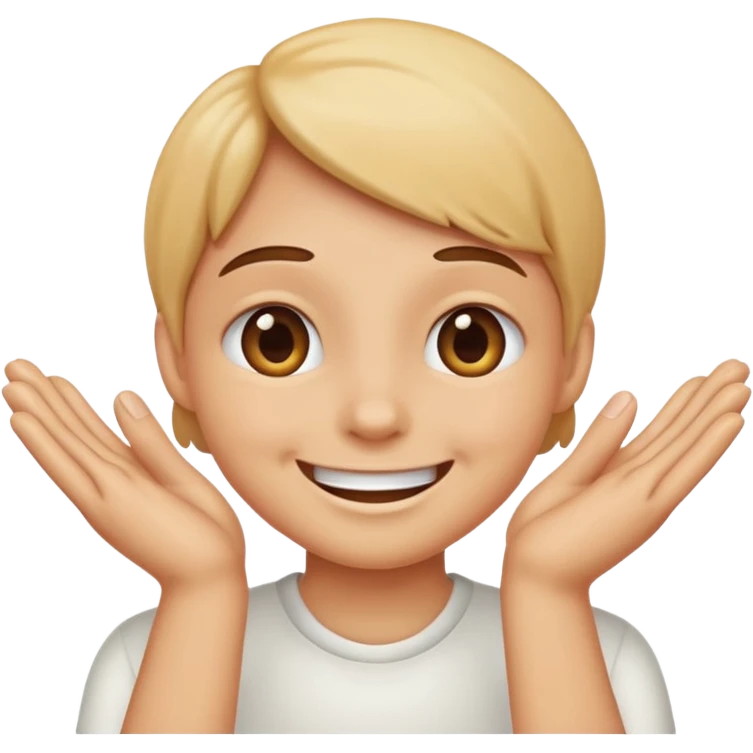 Mischievous smile emoji rubbing hands together emoji