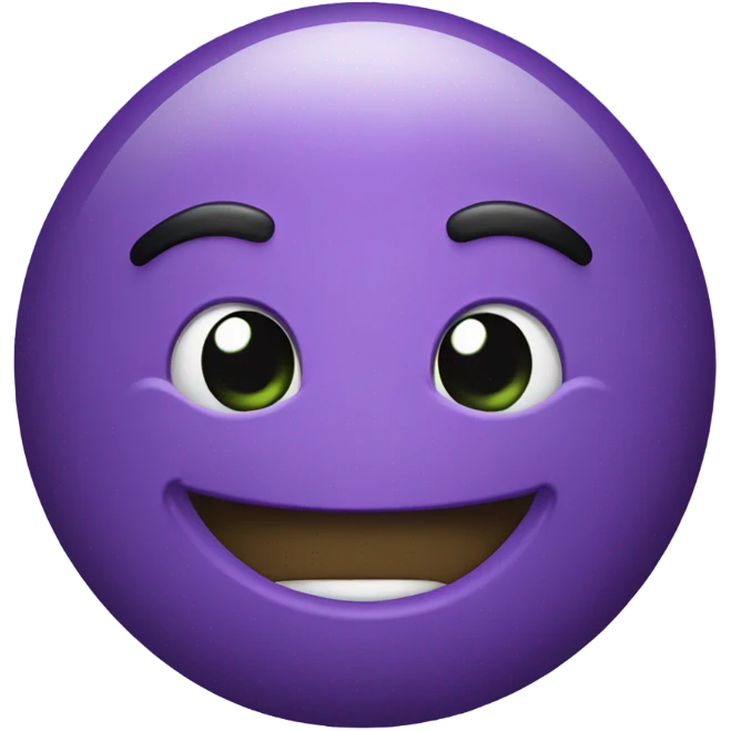 Grimace from McDonald’s  emoji
