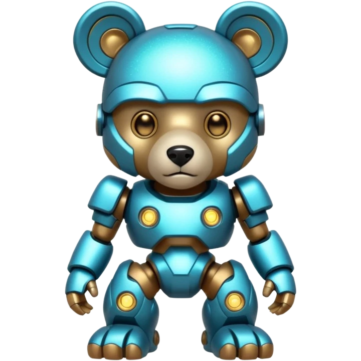 glitter mech bear cian cyberpunk emoji