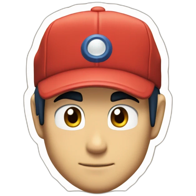 Ash ketchum emoji