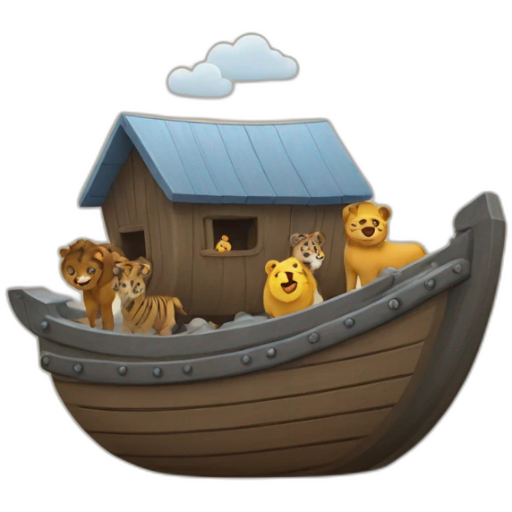 Noah’s ark emoji