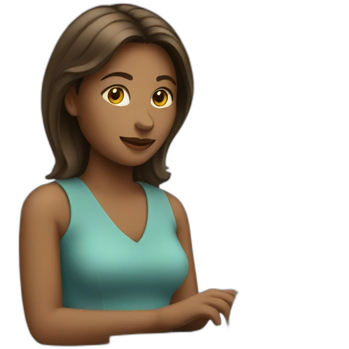 woman working on a laptop emoji