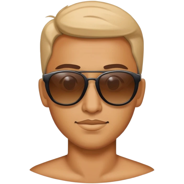 Paloma con gafas de sol  emoji