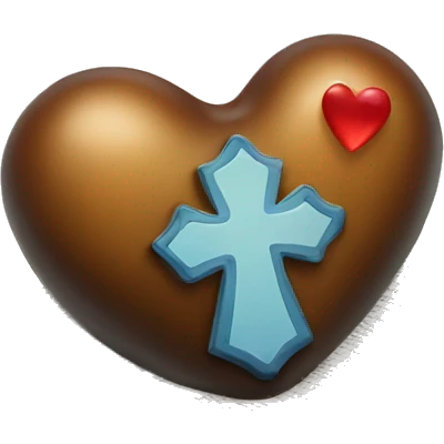 Bible with a heart  emoji