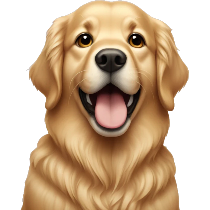 golden retriever emoji