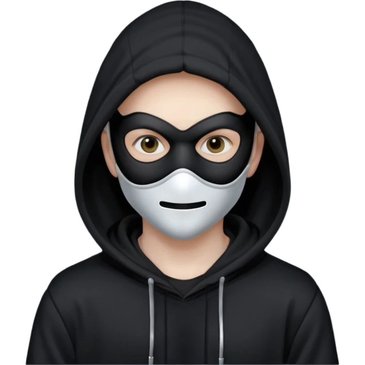 hacker with mask emoji