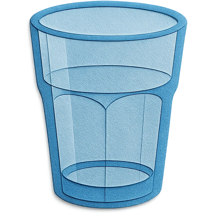 empty glass  emoji