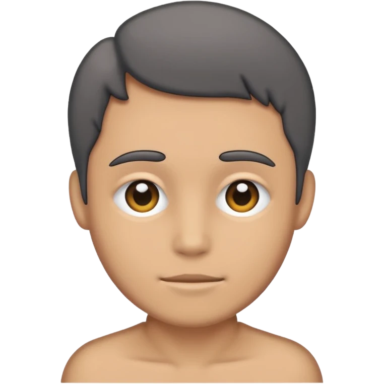 Generate silhouette of a human, not specific to any gender. Don't add eyes or hair. make it gray with a dark gray outline. emoji