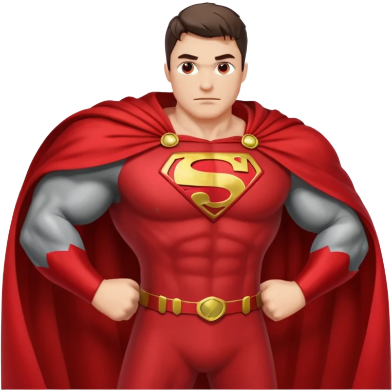 Caped Hero emoji