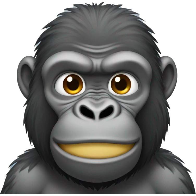 Gorilla emoji