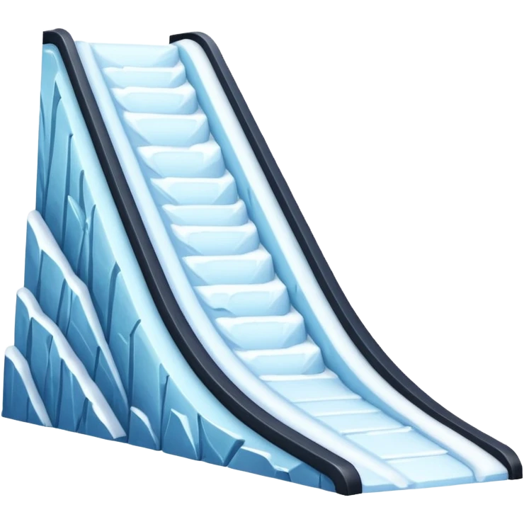 snow slope ramp emoji