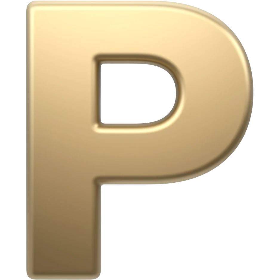 Letter P emoji