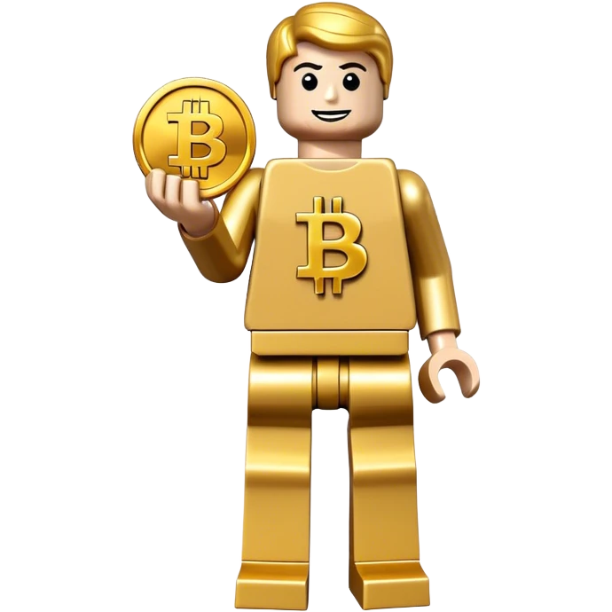 lego homme bitcoin emoji