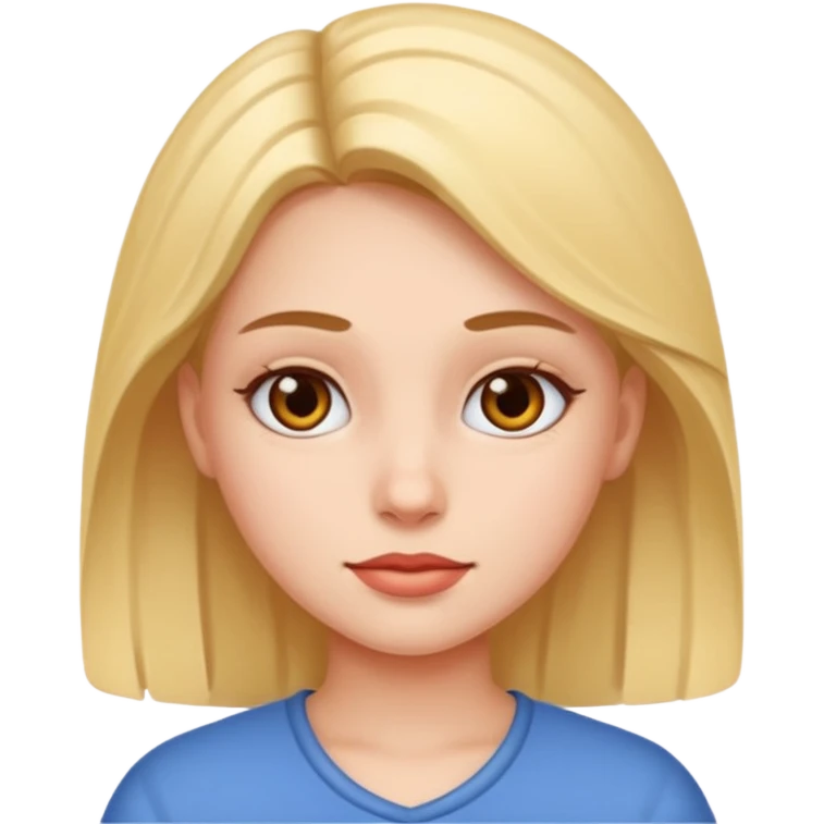 Une fille vécue un penis emoji