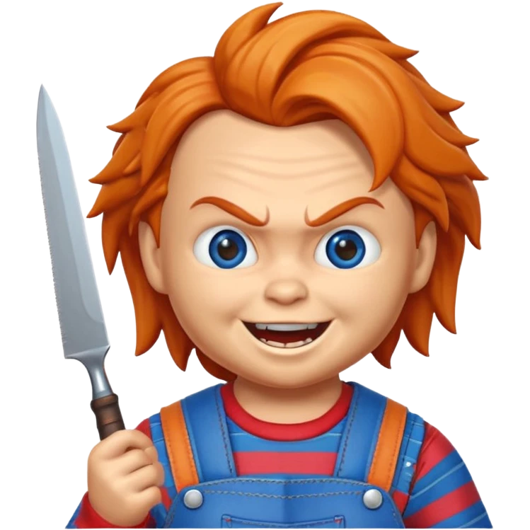 Un emojin de chuky emoji