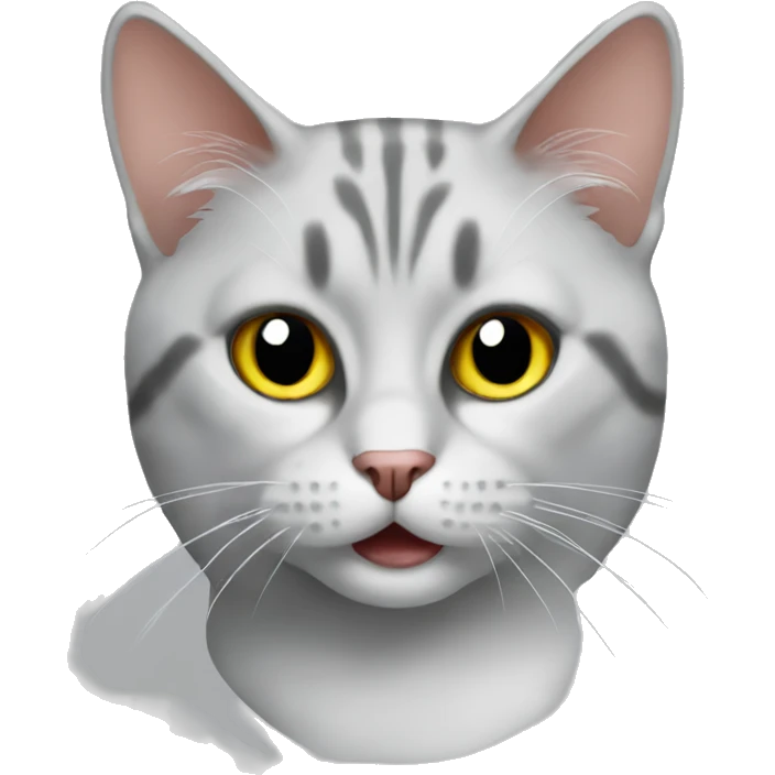 Cat using excel emoji