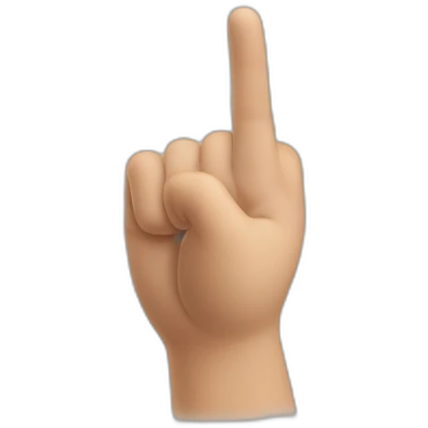 Index finger pointing left emoji