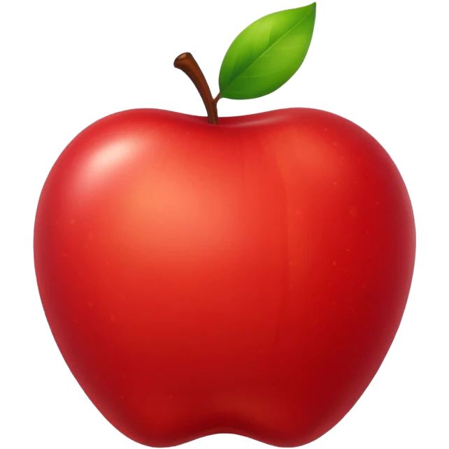 Apple ball emoji