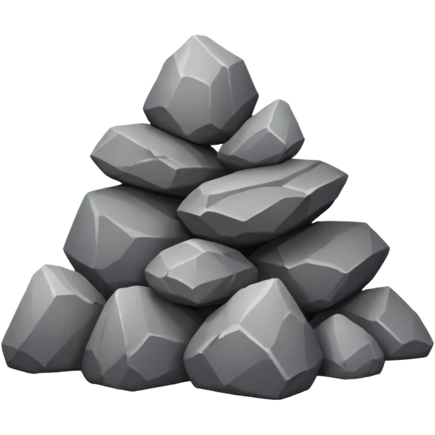 rocks emoji
