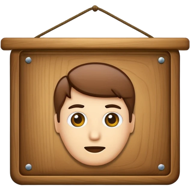 manager sign emoji