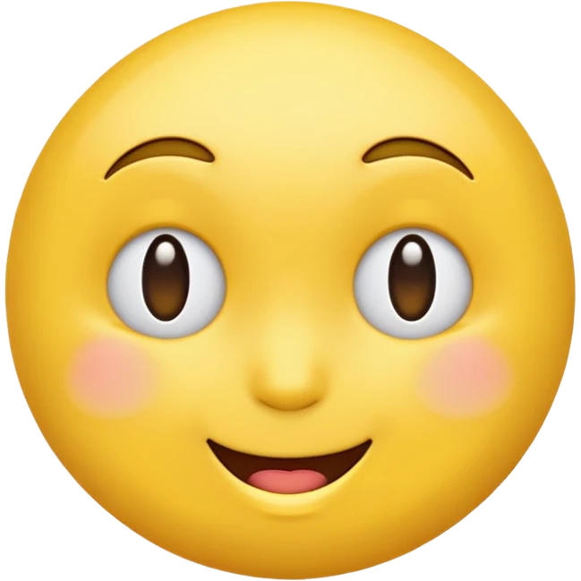 Emoji, yellow round winking face emoji