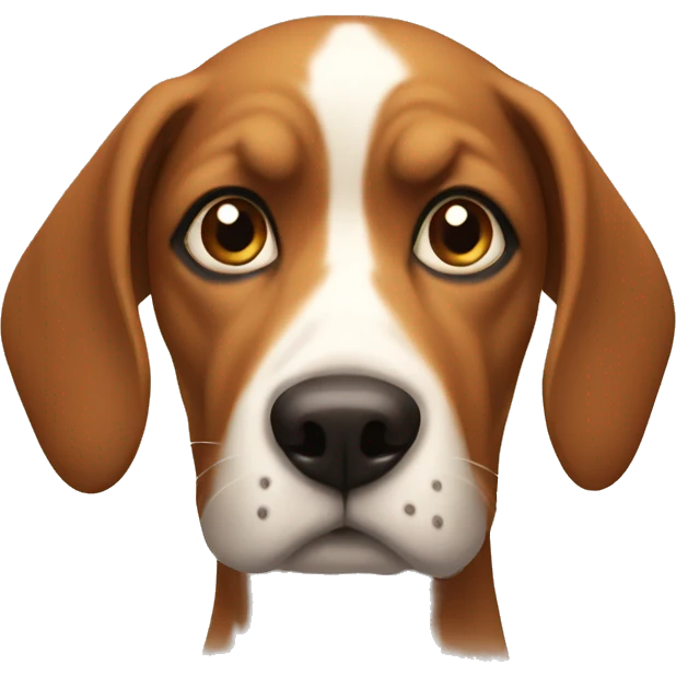 stare dog emoji
