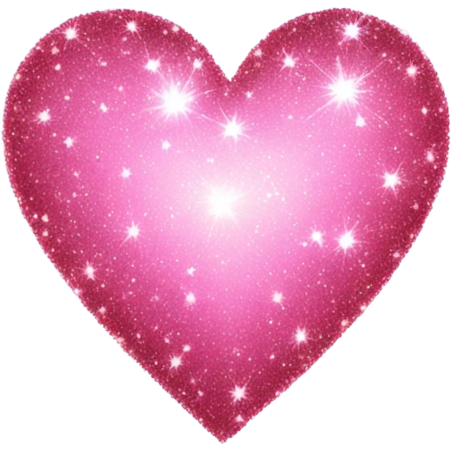 Sparkles heart emoji