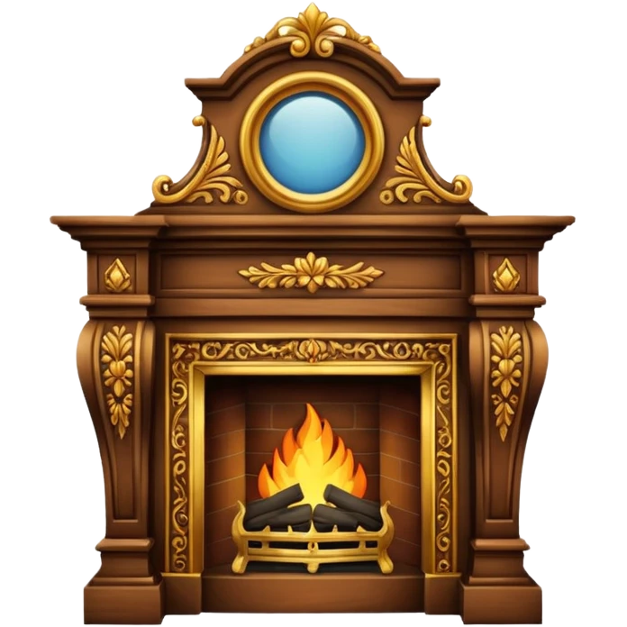 fireplace mantle emoji