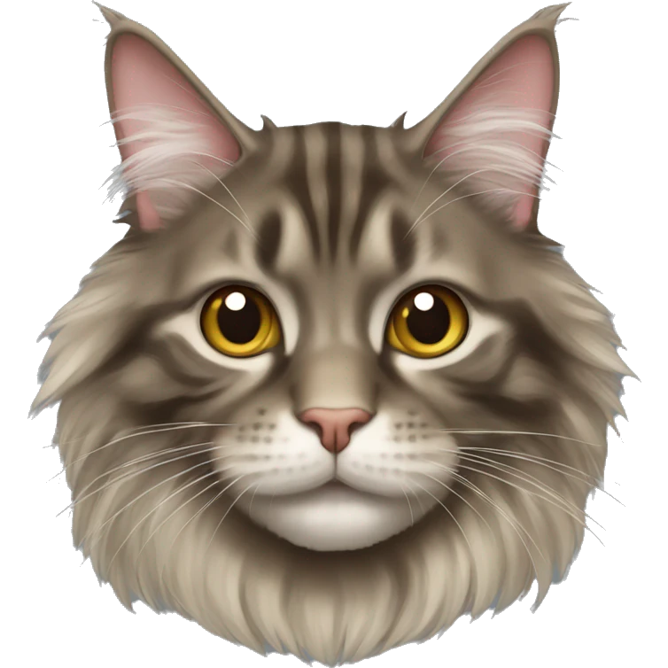 Maine coon cat emoji