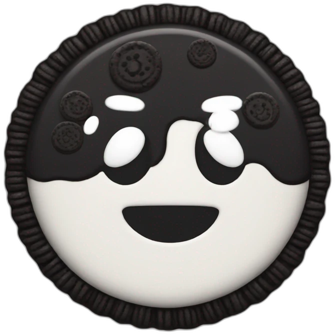 Oreo emoji
