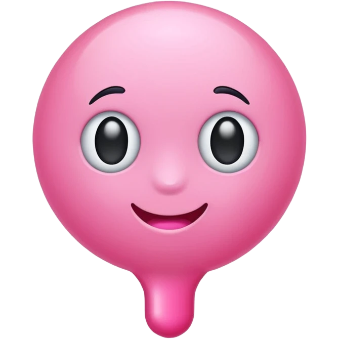 Pink emoji
