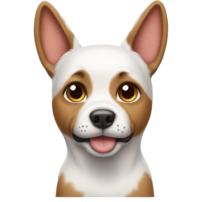 Dog with cat ears emoji