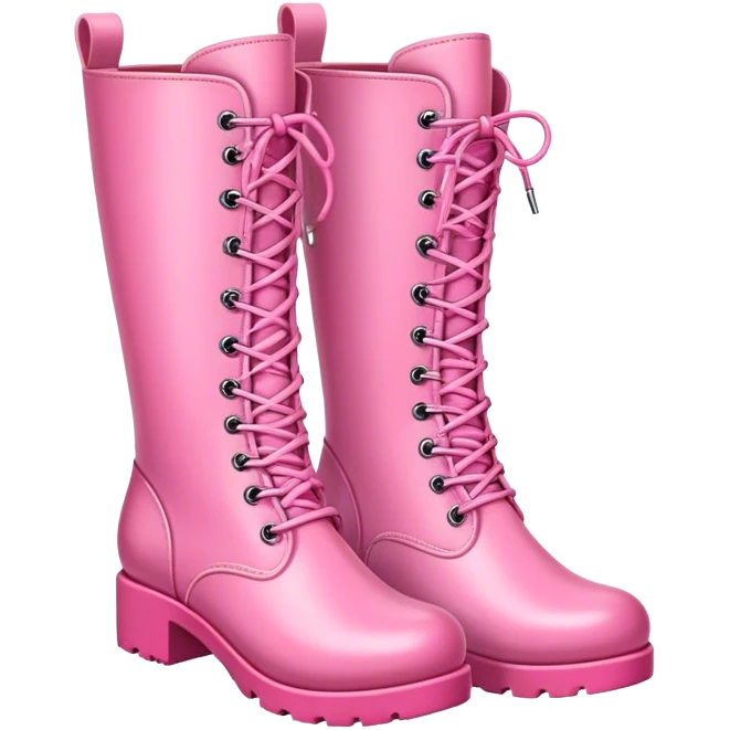 Boot pink emoji