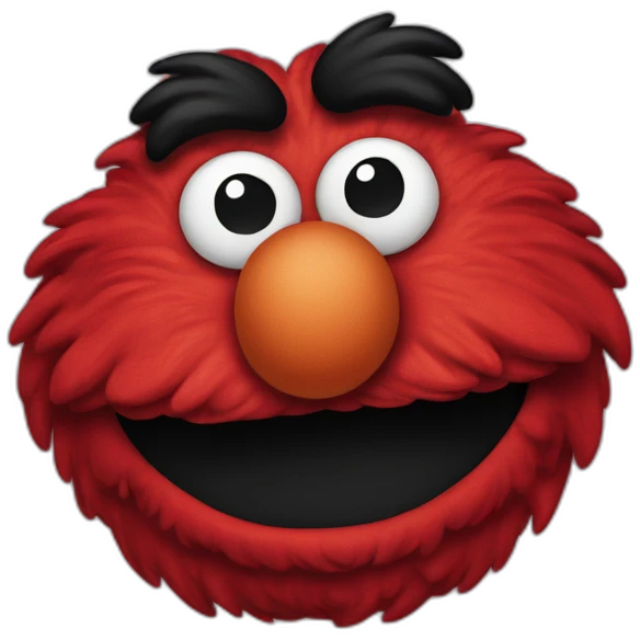 elmo face emoji